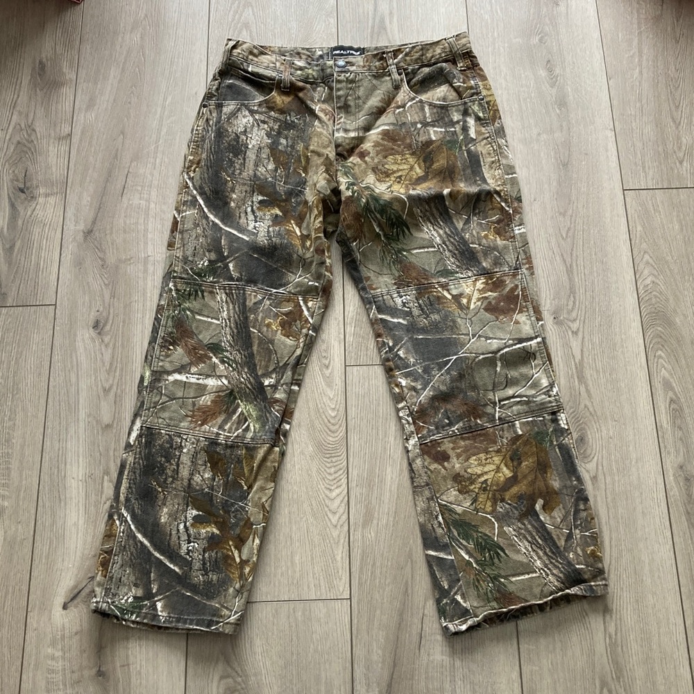 REALTREE Camo Jeans Men’s 36x32 Pants 100% Cotton